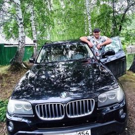 BMW X3, 2007 г., Новосибирск